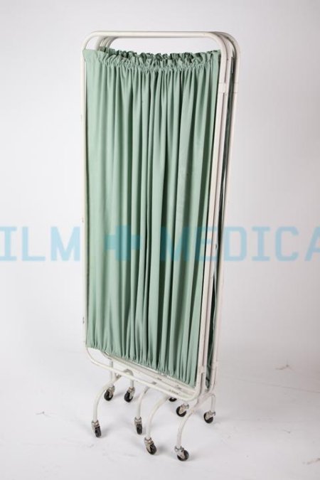 Hospital Screen Cream and Green 